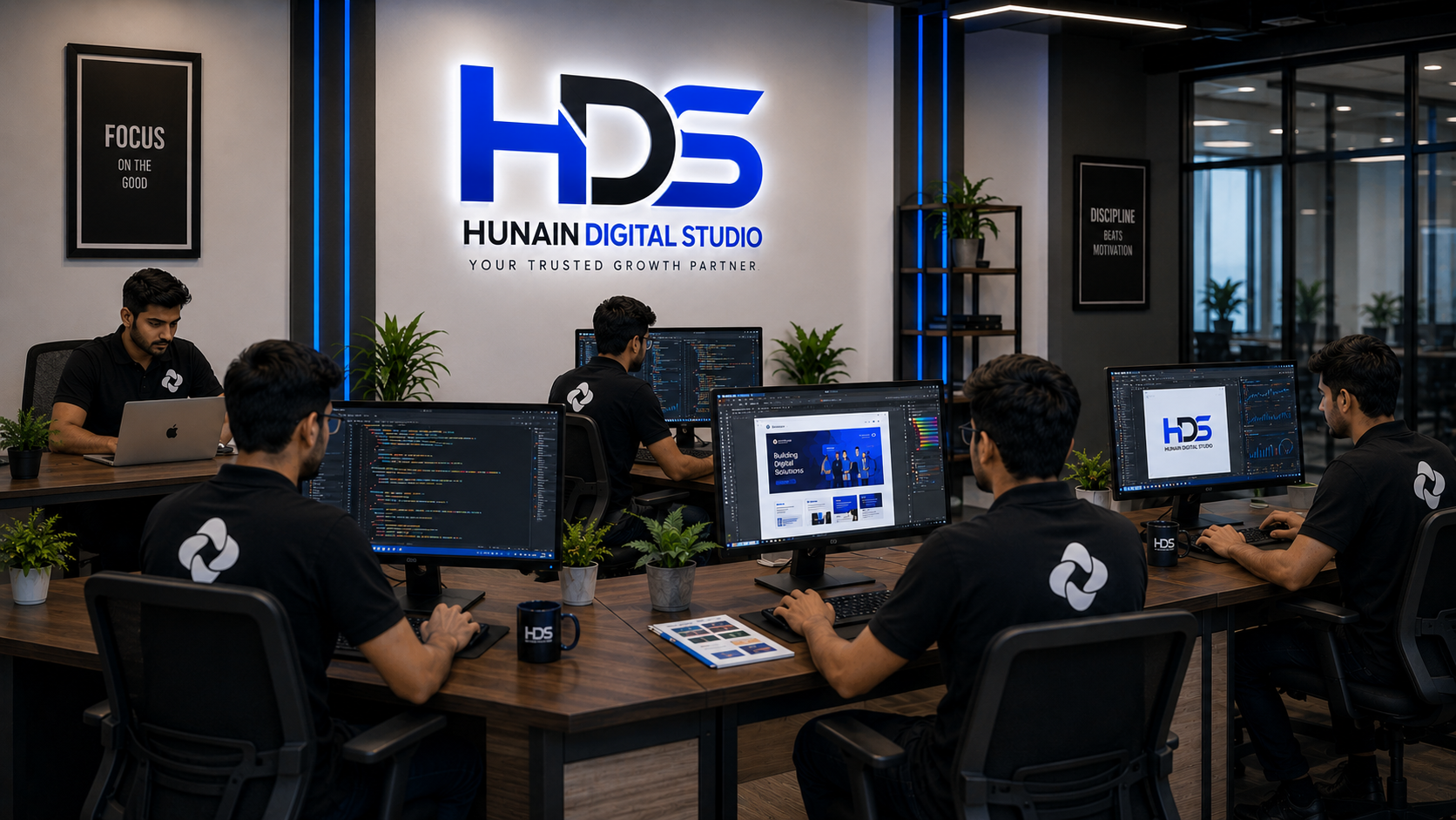 Hunain Digital Studio Office